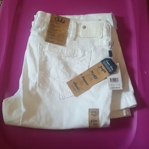 Silver Brand White Jeans